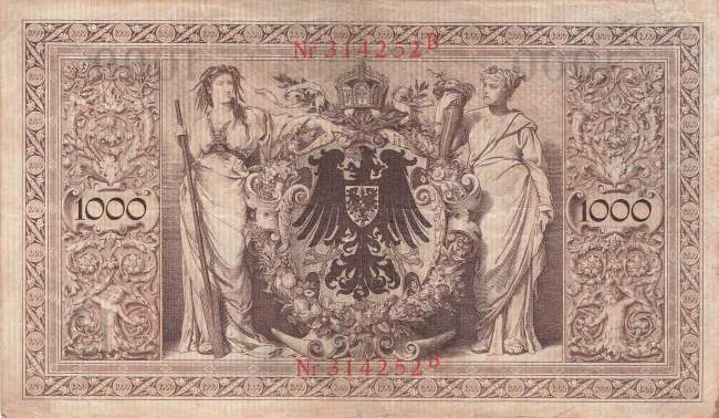 1000 Mark 1909 P/B ro.39